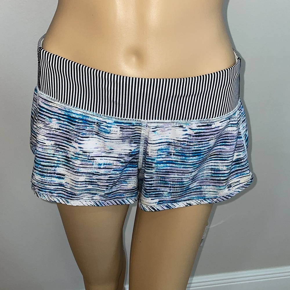 *not for sale* Lululemon Size 6  Speed Up Short Blue Purple Black White
